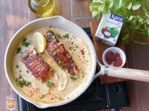 Seared Salmon in Coconut Cream Sauce how to make