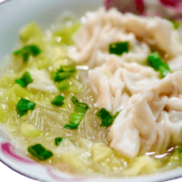 Sui Kow Soup (with noodles) | Water dumpling | 水饺