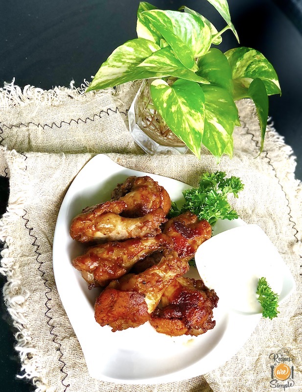 Texas Wings - Baked Chicken Wings - Recipes are Simple