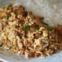 Fried Tuna & Egg Pepper Lunch