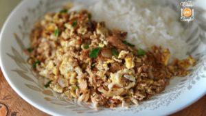 Fried Tuna & Egg Pepper Lunch