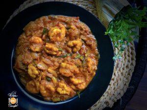 South Indian Masala Prawns Gravy RECIPE