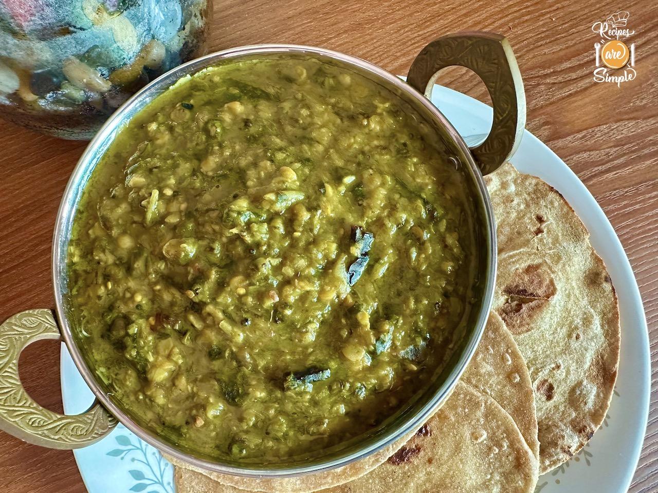 keerai paruppu creamy spinach dal