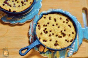 Chocolate Chip Skillet Cookies Soft and Chewy 300x199 Chocolate Chip Skillet Cookies (Soft and Chewy)
