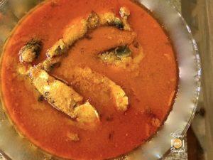 tichur chaala curry recipe 300x225 Trichur Chaala Curry | Thenga aracha Mathi Curry