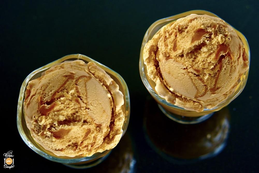 %name Burnt Caramel Ice cream (Eggless)
