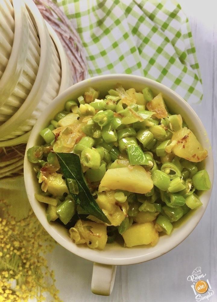 Green Beans and Potato Stir-Fry