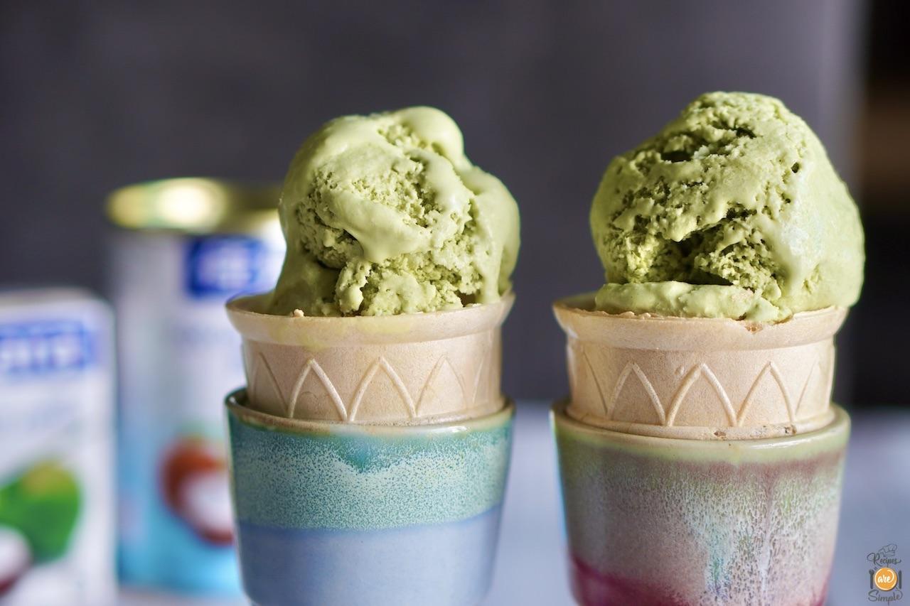 Matcha Coconut Ice Cream (Vegan)