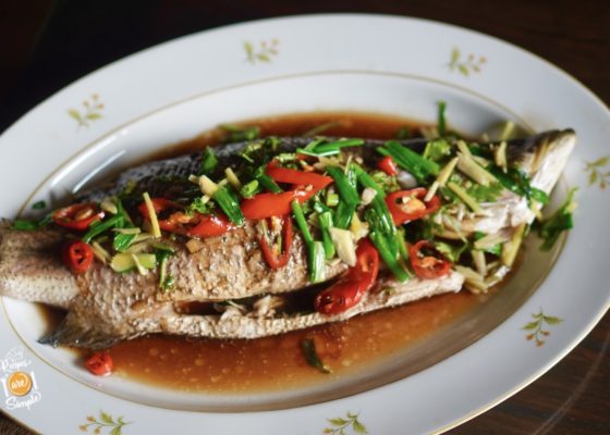 Chinese Style Steamed Fish Recipe