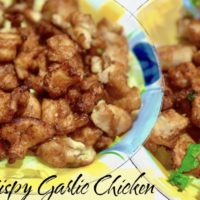 thai crispy garlic chicken recipe